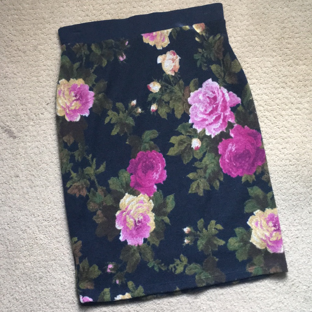 Knit Pencil Skirt